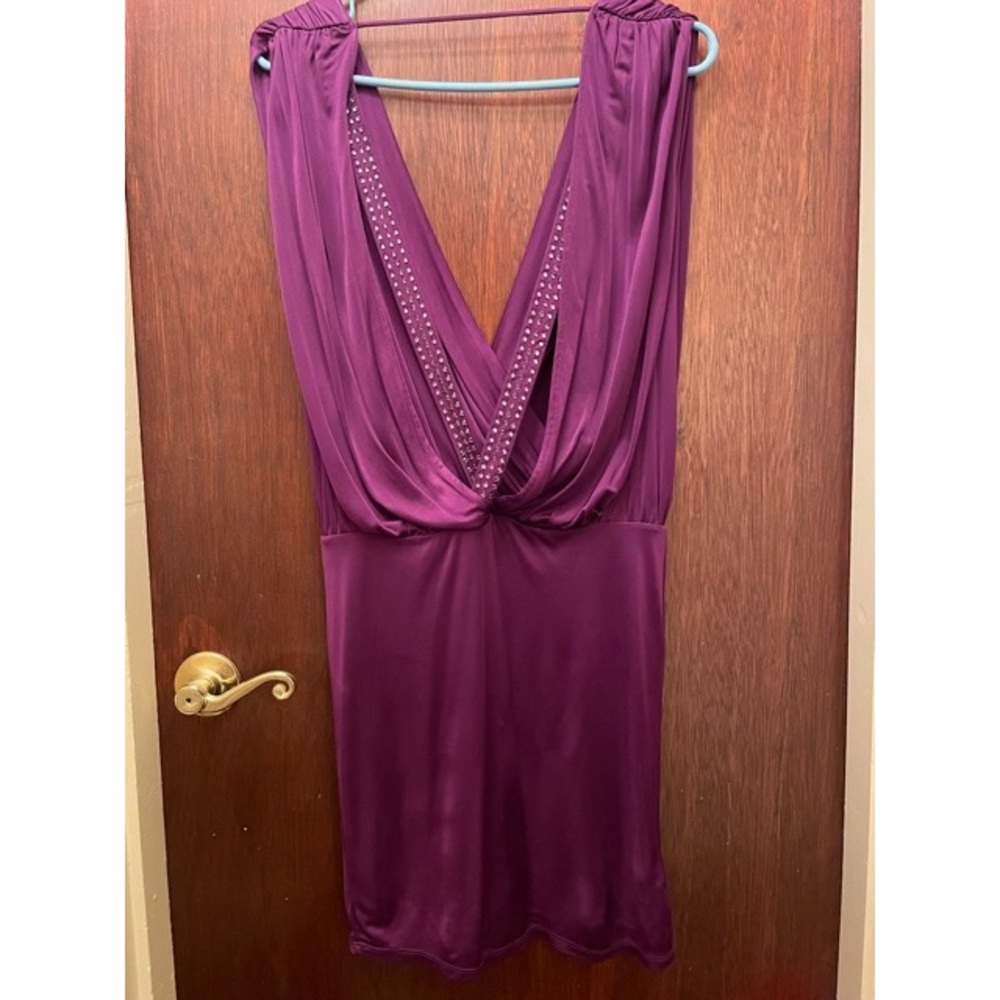 VS Moda International backless mini dress